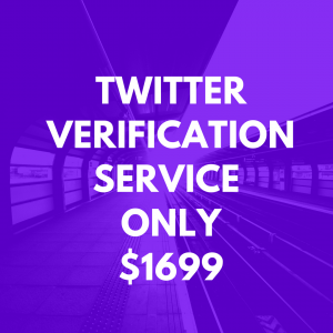 twitter verification service image